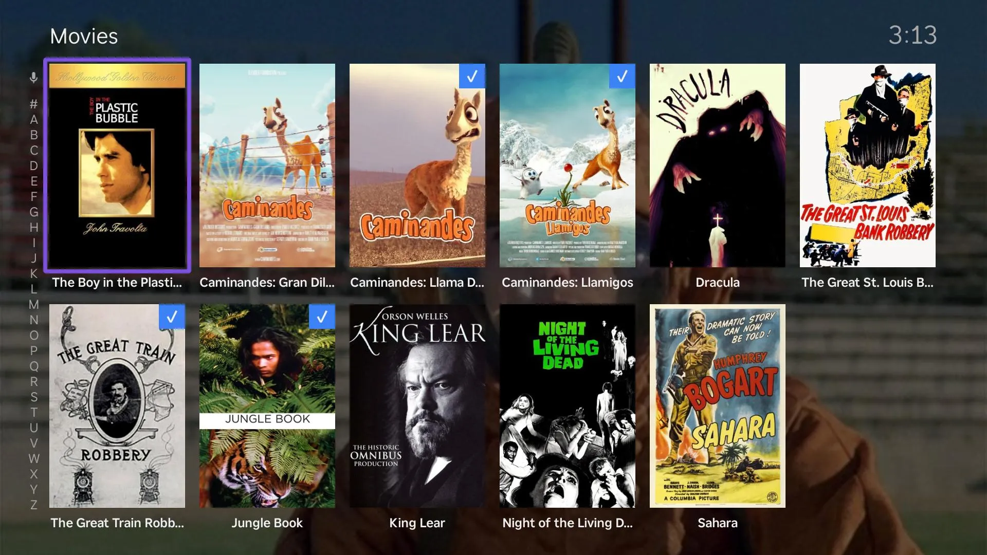 JellyRock — Movies library grid