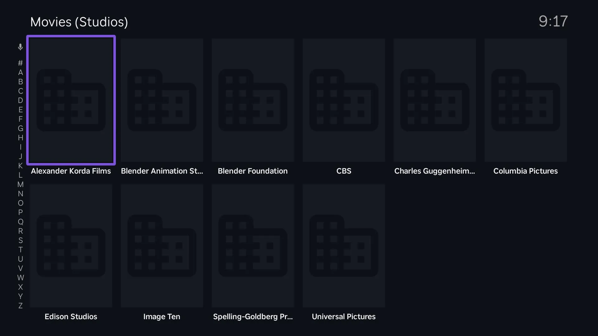 JellyRock — Movies library studios