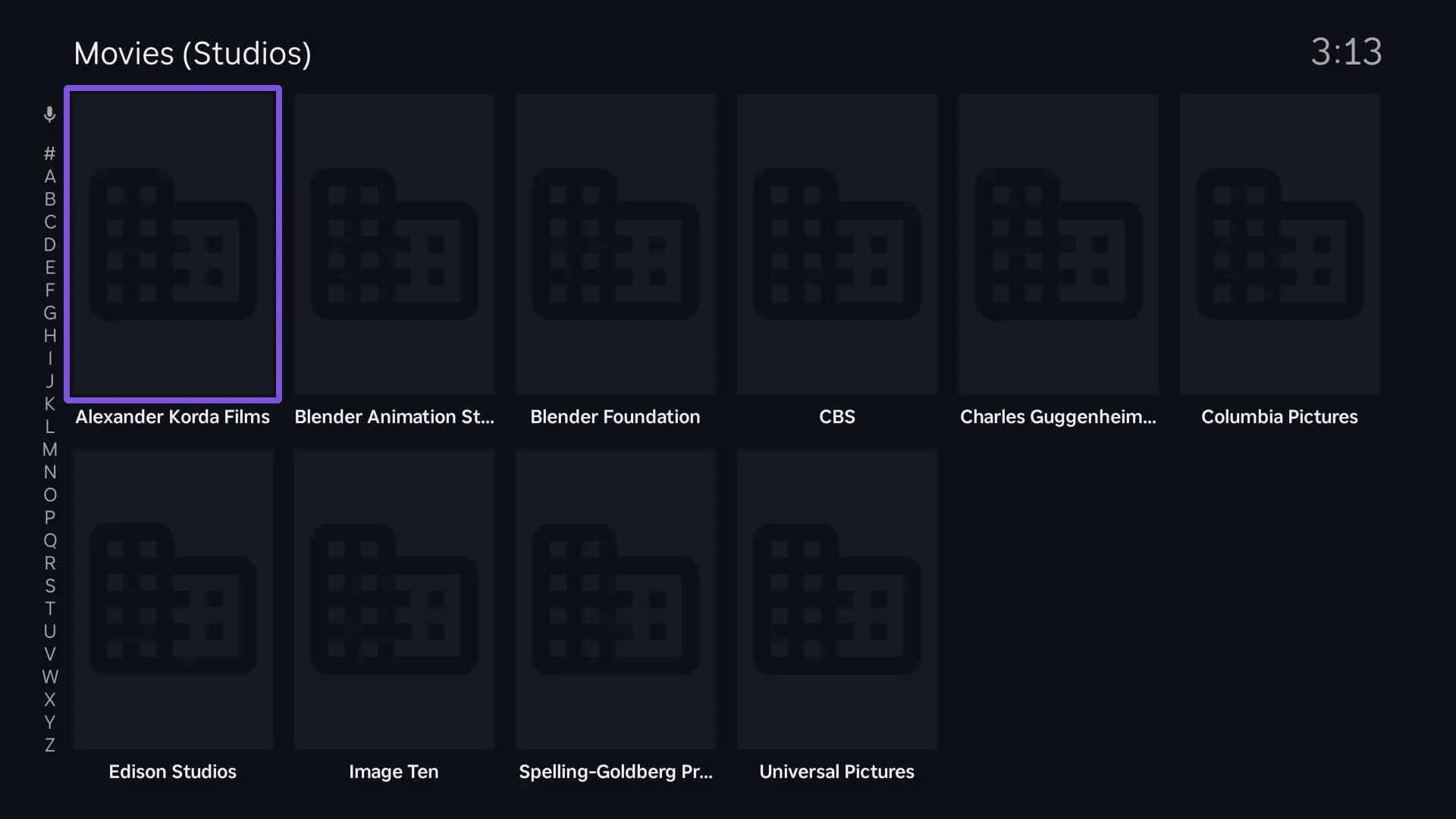 JellyRock — Movies library studios