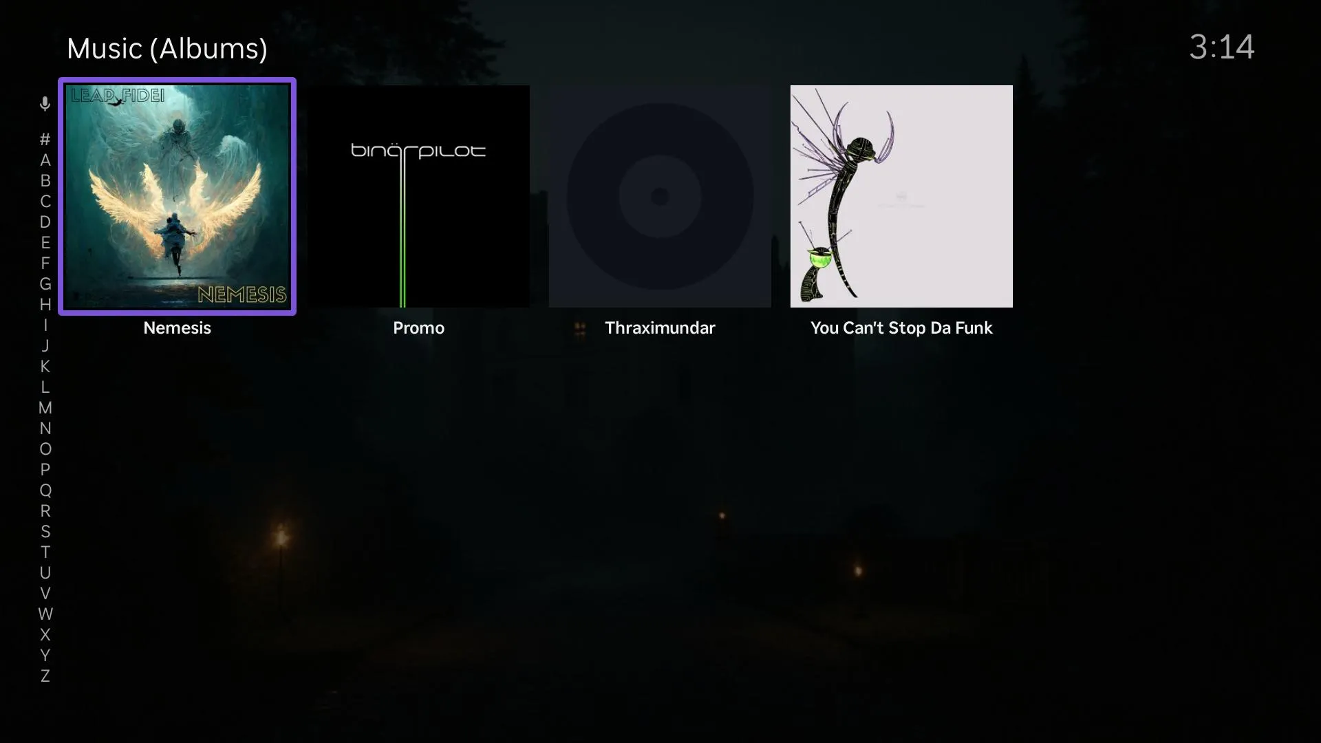 JellyRock — Music library albums