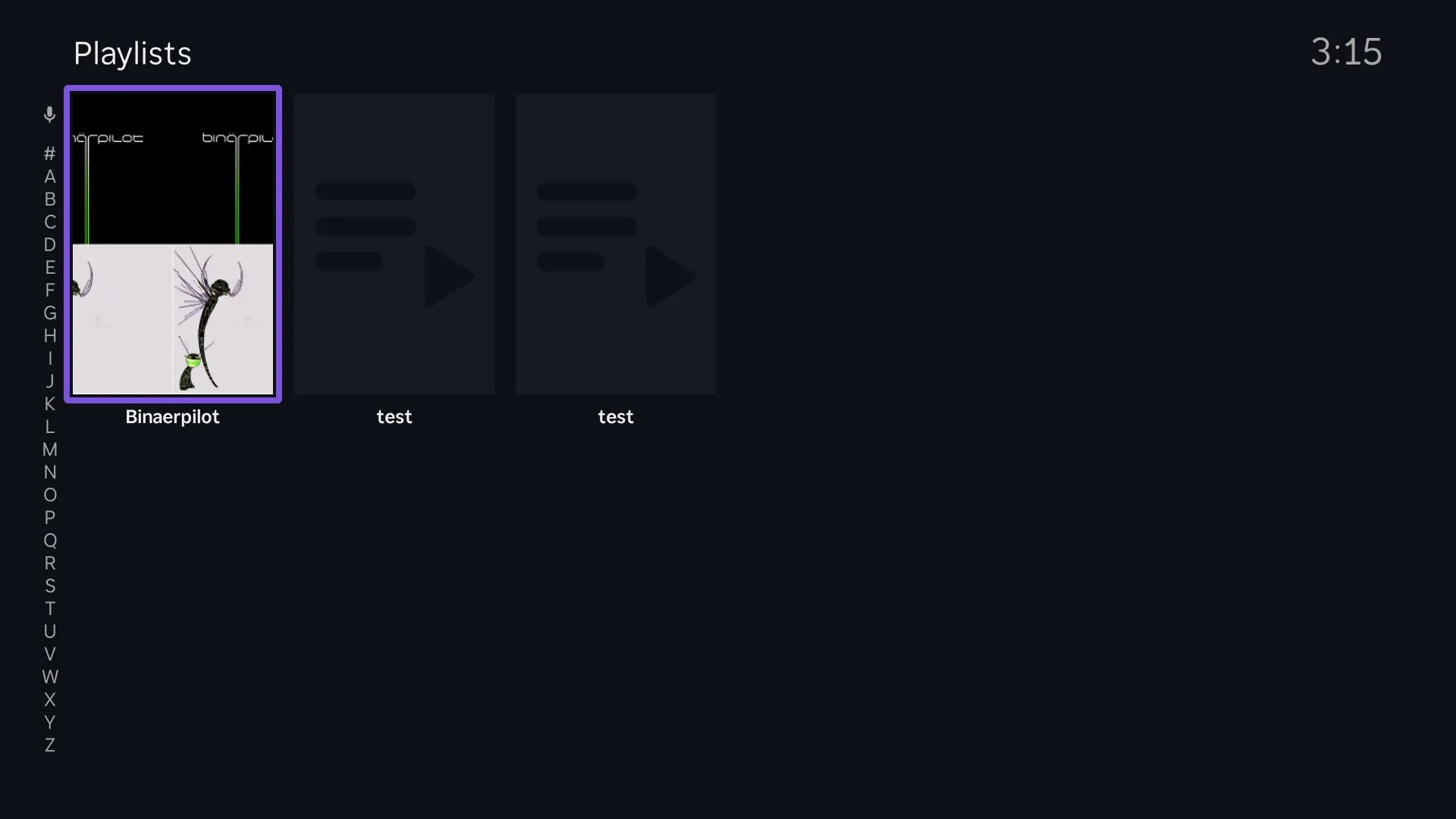JellyRock — Playlists library